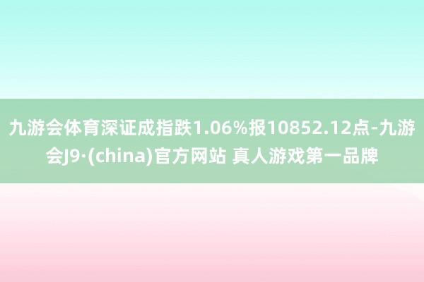 九游会体育深证成指跌1.06%报10852.12点-九游会J9·(china)官方网站 真人游戏第一品牌